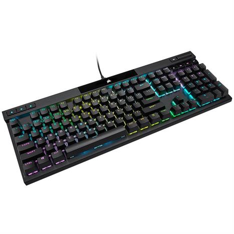 Bàn Phím Cơ Có Dây Gaming Corsair K70 PRO-BLK-OPX Silver-RGB/CH-910941A-NA Màu Đen