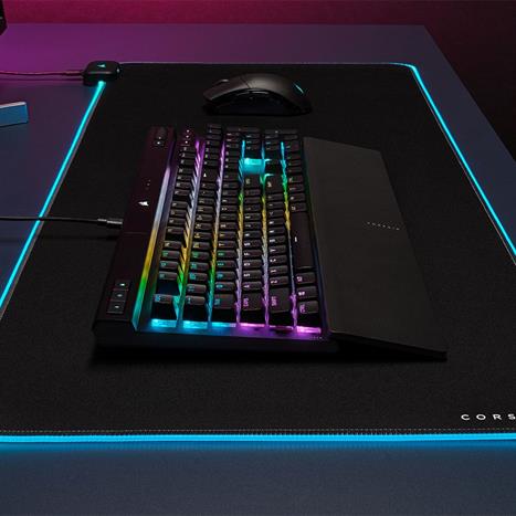 Bàn Phím Cơ Có Dây Gaming Corsair K70 PRO-BLK-OPX Silver-RGB/CH-910941A-NA Màu Đen