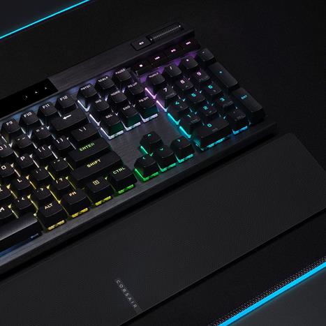 Bàn Phím Cơ Có Dây Gaming Corsair K70 PRO-BLK-OPX Silver-RGB/CH-910941A-NA Màu Đen