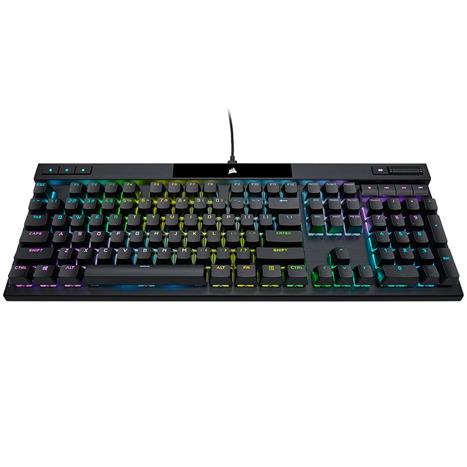 Bàn Phím Cơ Có Dây Gaming Corsair K70 PRO-BLK-OPX Silver-RGB/CH-910941A-NA Màu Đen