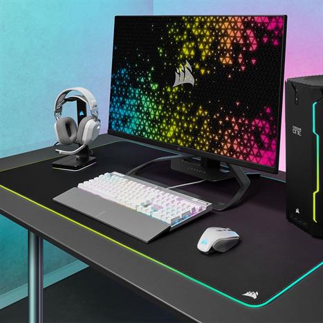 Bàn Phím Cơ Có Dây Gaming Corsair K70 PRO-WHT-OPX Silver-RGB/CH-910951A-NA Màu Trắng