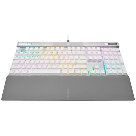 Bàn Phím Cơ Có Dây Gaming Corsair K70 PRO-WHT-OPX Silver-RGB/CH-910951A-NA Màu Trắng