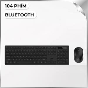 Bộ Bàn Phím Chuột Bluetooth MicroPack KM-237W - Đen