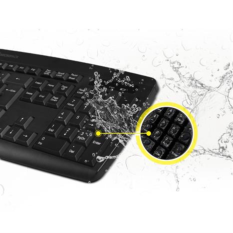 Bàn Phím Có Dây MicroPack K203 Màu Đen