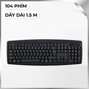 Bàn Phím Có Dây MicroPack K203