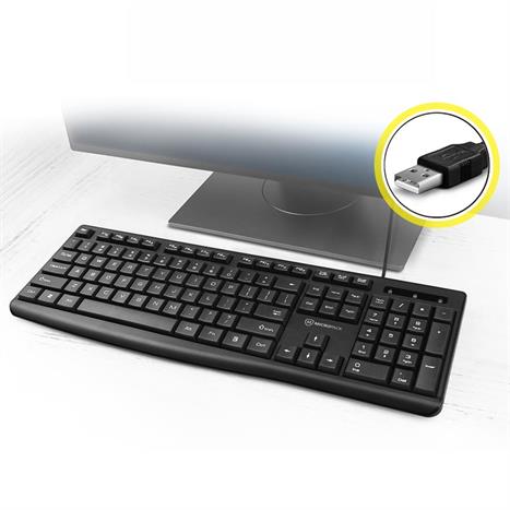 Bàn Phím Có Dây MicroPack K206 Màu Đen