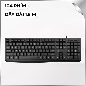 Bàn Phím Có Dây MicroPack K206