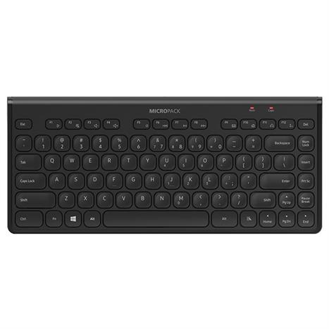 Bộ Bàn Phím Chuột Không Dây MicroPack KM-228W Màu Đen