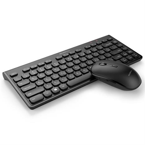 Bộ Bàn Phím Chuột Không Dây MicroPack KM-228W Màu Đen