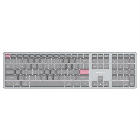 Bàn Phím Bluetooth MicroPack K-310W - Xám Màu Xám