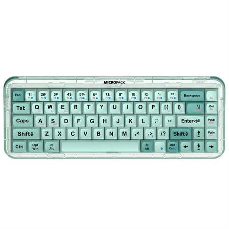 Bàn Phím Cơ Bluetooth MicroPack K-168WM - Xanh Lá Màu Xanh lá