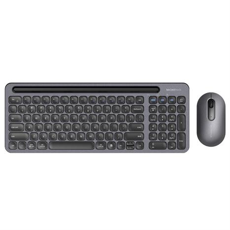 Bàn Phím Bluetooth MicroPack KM-238W - Xám Màu Xám