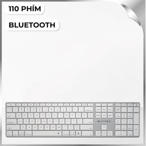 Bàn Phím Bluetooth HyperSpace HS2310US - Trắng