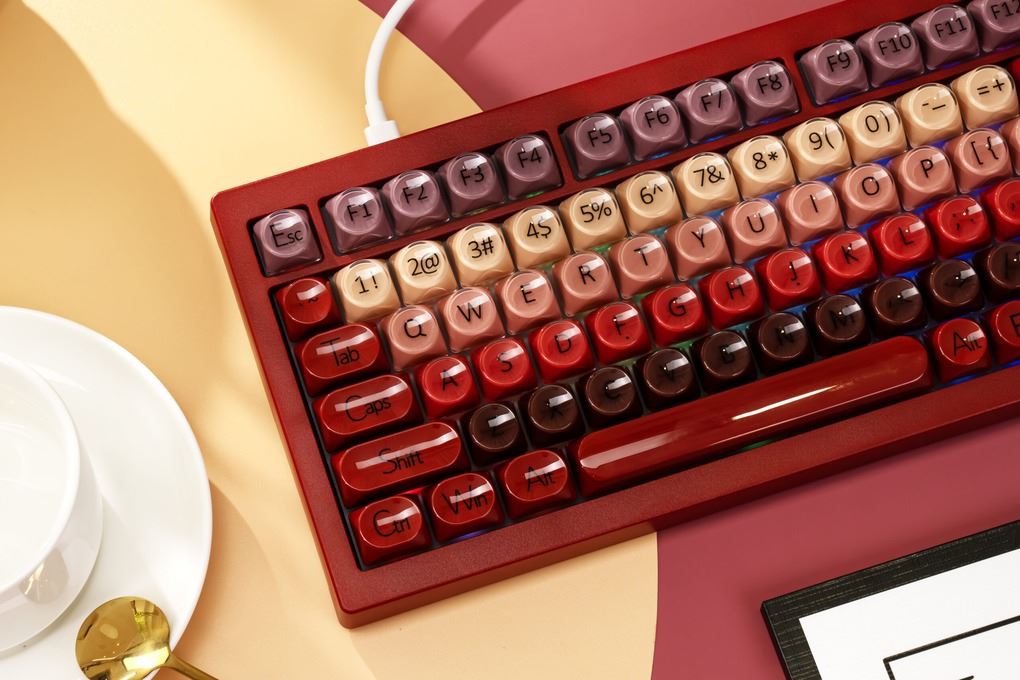 Bàn Phím Cơ Có Dây Gaming Veekos K75 Veekos K75 Màu Hồng