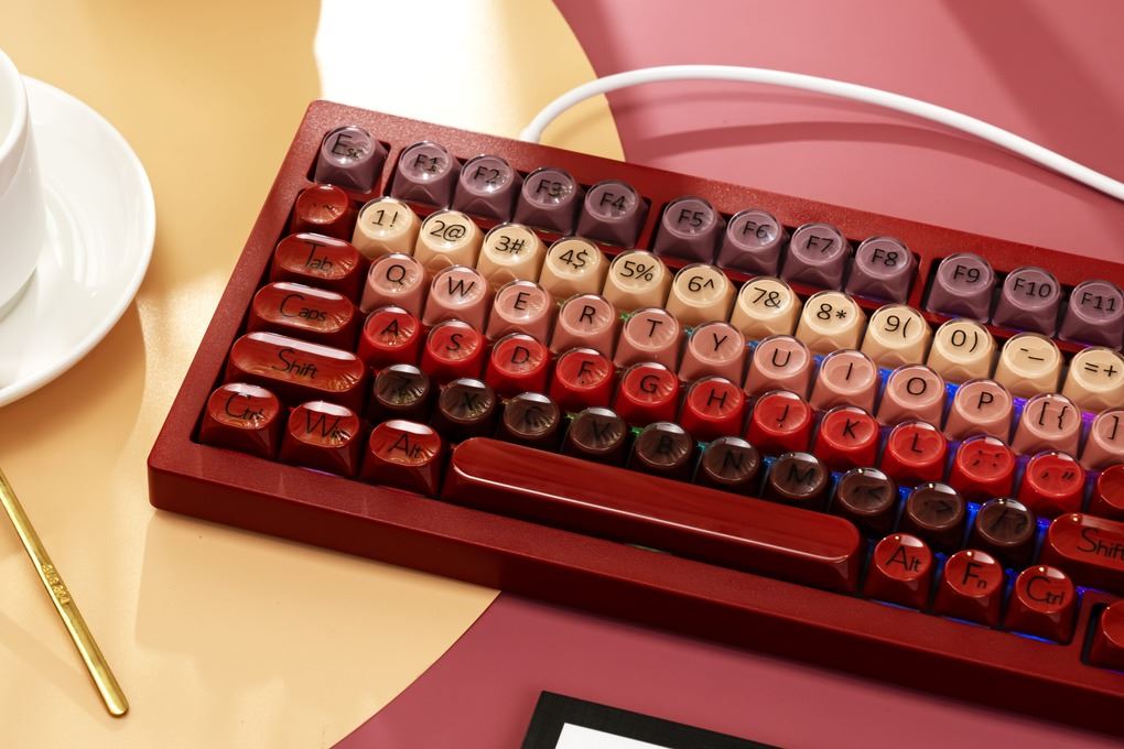 Bàn Phím Cơ Có Dây Gaming Veekos K75 Veekos K75 Màu Hồng