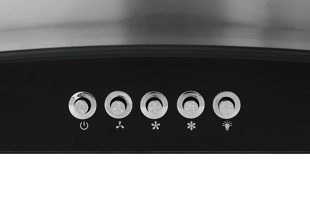 Máy hút mùi kính cong Nagakawa NKCH12M70 Màu Inox