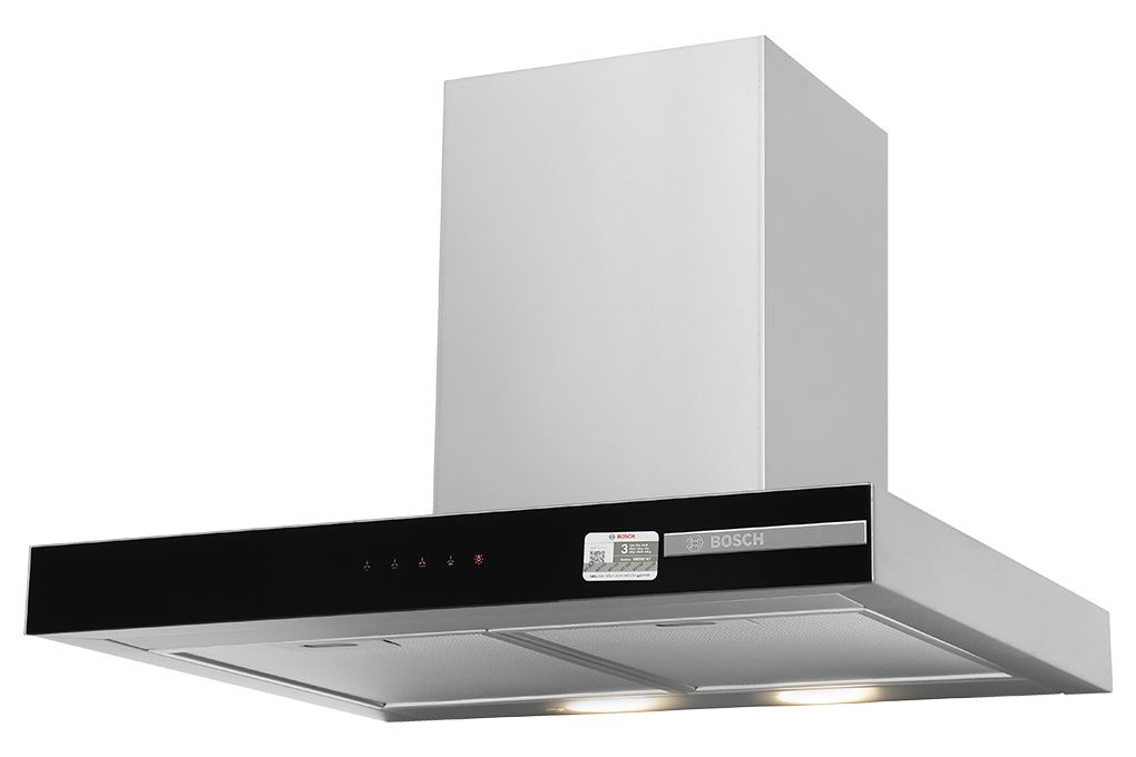 Máy hút mùi áp tường Bosch DWB67BK61T Màu Đen - Bạc