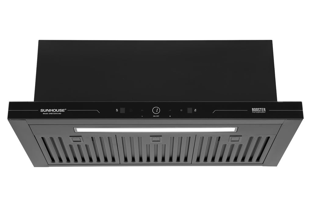 Máy hút mùi âm tủ Sunhouse SHB72095-MD Màu Đen
