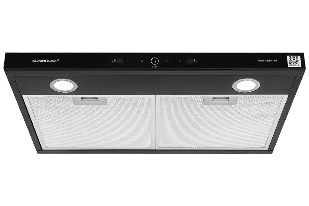 Máy hút mùi âm tủ Sunhouse SHB72011-MD Màu Đen