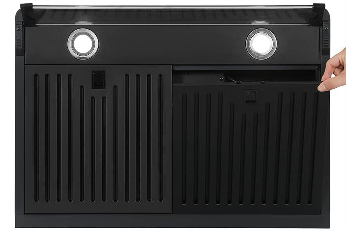 Máy hút mùi âm tủ Hawonkoo HRH-703 Màu Đen