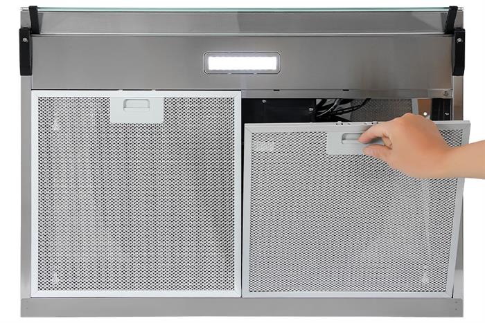 Máy hút mùi âm tủ Kangaroo KGCH70M2B Màu Đen