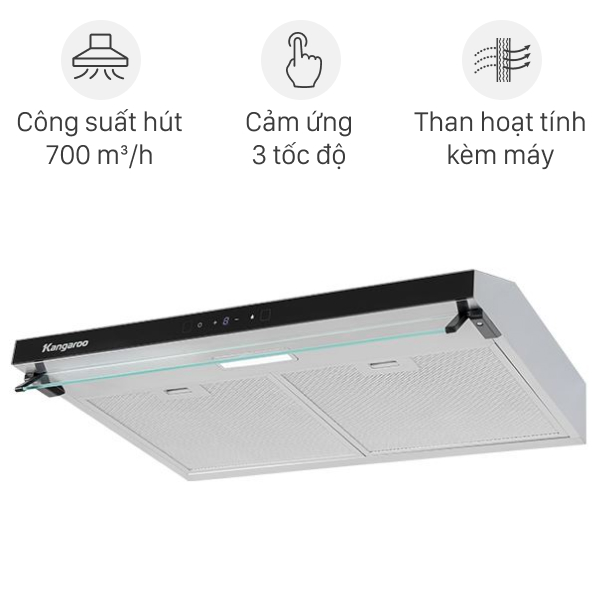 Máy hút mùi âm tủ Kangaroo KGCH70M2B