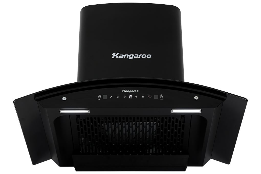 Máy hút mùi kính cong Kangaroo KGCH70H7C Màu Đen