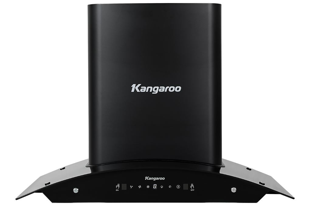 Máy hút mùi kính cong Kangaroo KGCH70H7C Màu Đen