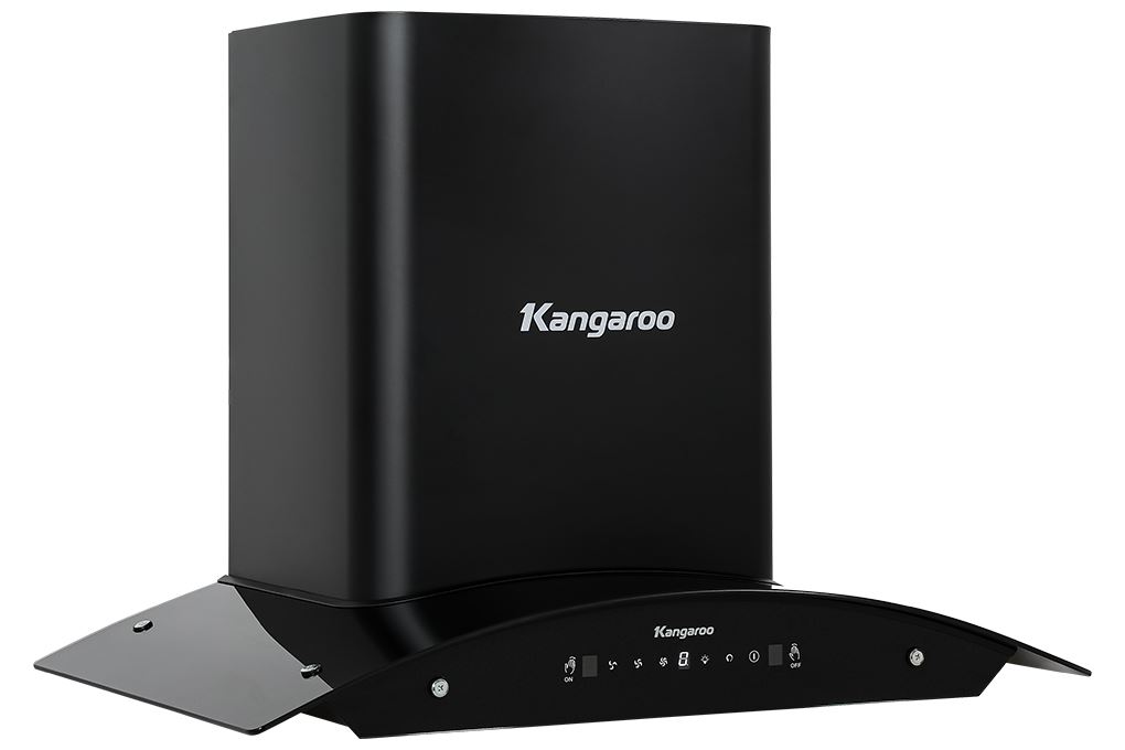 Máy hút mùi kính cong Kangaroo KGCH70H7C Màu Đen