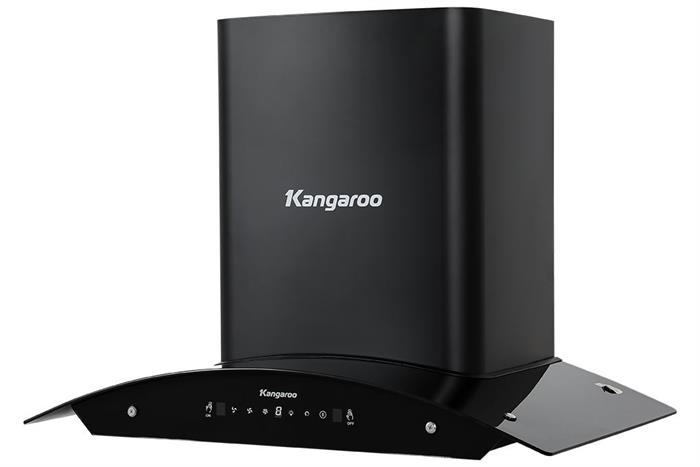 Máy hút mùi kính cong Kangaroo KGCH70H7C Màu Đen