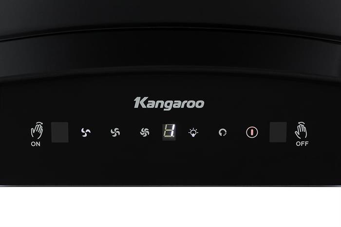 Máy hút mùi kính cong Kangaroo KGCH70H7C Màu Đen