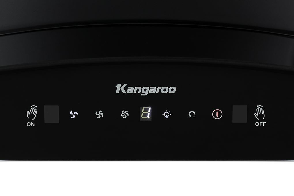Máy hút mùi kính cong Kangaroo KGCH70H7C Màu Đen