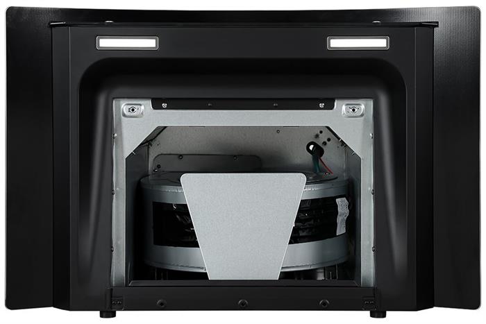 Máy hút mùi kính cong Kangaroo KGCH70H7C Màu Đen