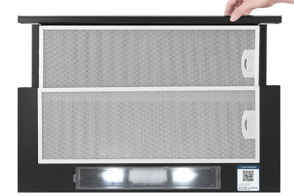 Máy hút mùi âm tủ Electrolux ECP7311GB Màu Đen