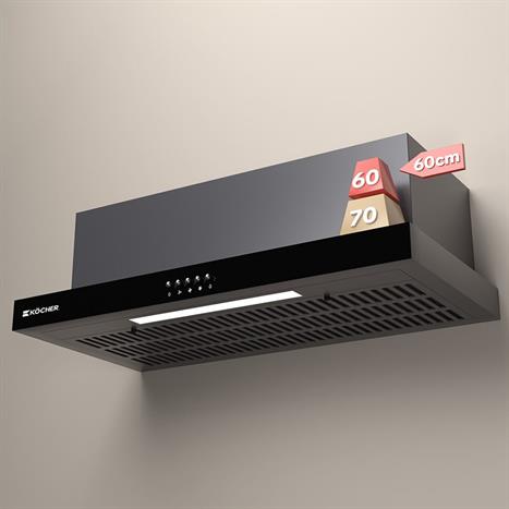 Máy hút mùi âm tủ Kocher K-6360 Màu Đen