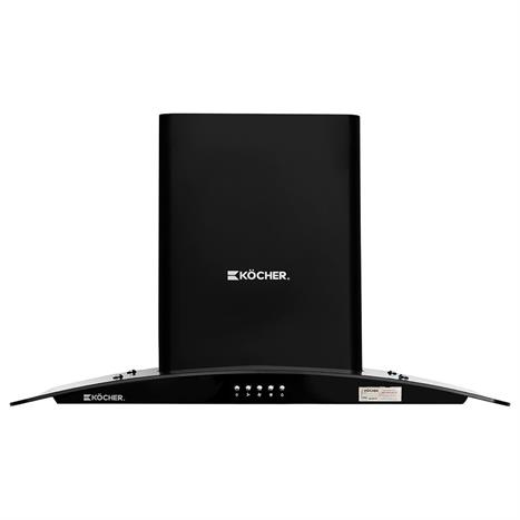 Máy hút mùi kính cong Kocher K-8070V Màu Đen