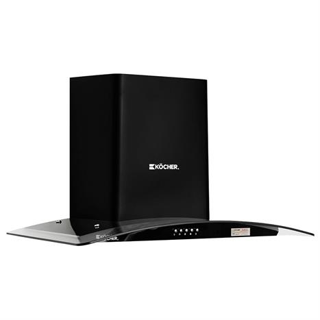 Máy hút mùi kính cong Kocher K-8070V Màu Đen
