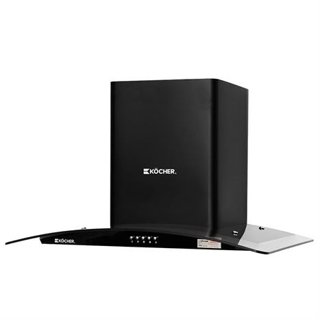 Máy hút mùi kính cong Kocher K-8070V Màu Đen