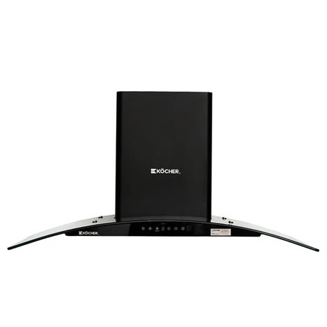 Máy hút mùi kính cong Kocher K-226V Màu Đen