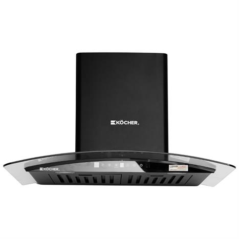 Máy hút mùi kính cong Kocher K-226V - 70 cm Màu Đen