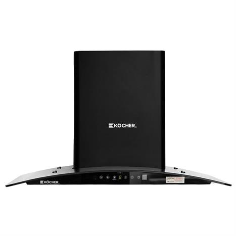 Máy hút mùi kính cong Kocher K-226V - 70 cm Màu Đen