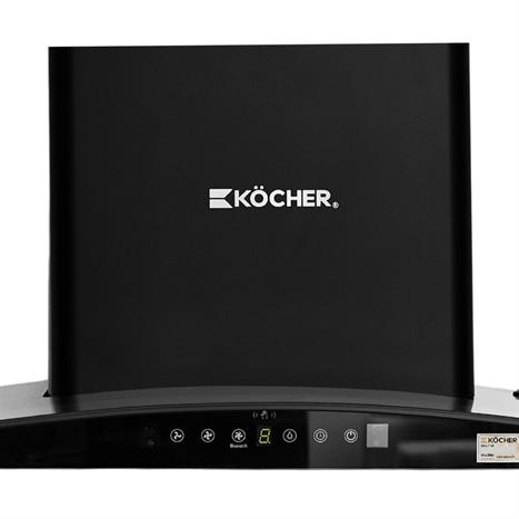 Máy hút mùi kính cong Kocher K-226V - 70 cm Màu Đen