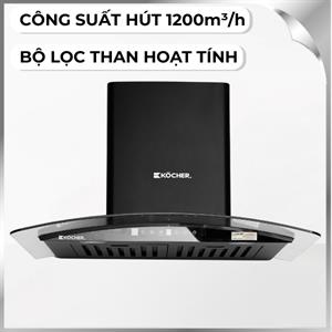 Máy hút mùi kính cong Kocher K-226V - 70 cm