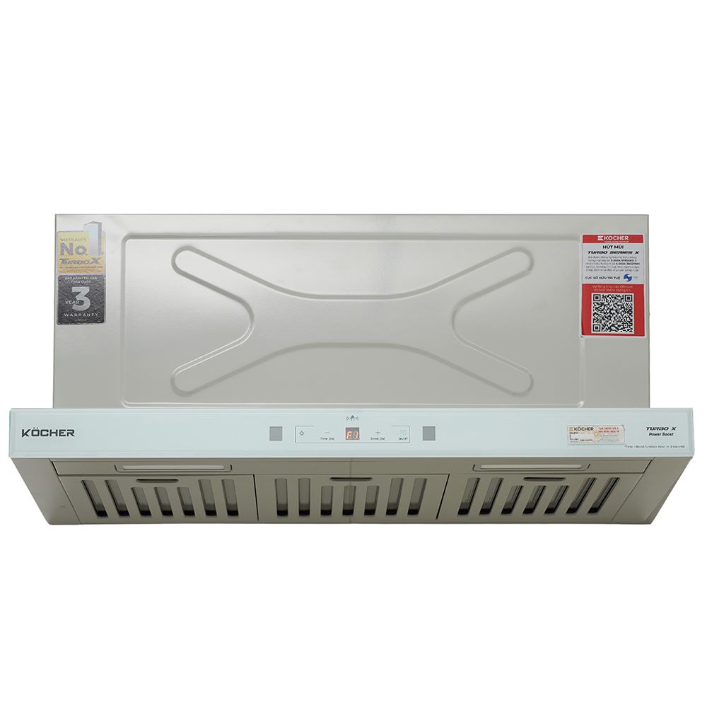 Máy hút mùi âm tủ Kocher TURBO X-350T Màu Trắng