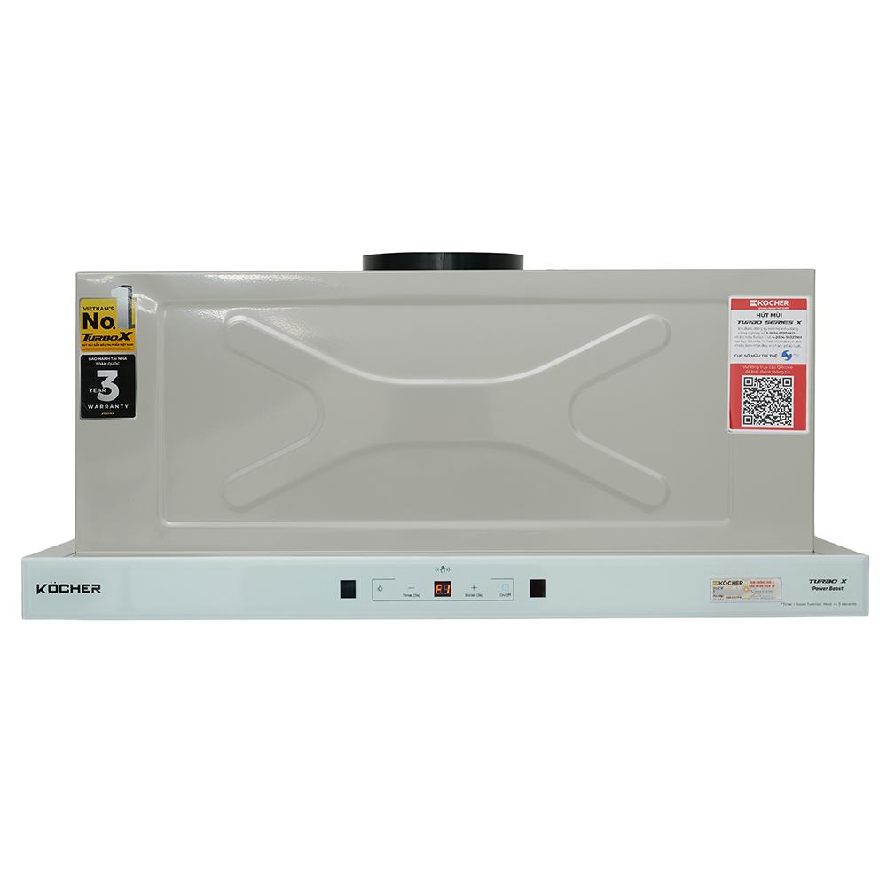 Máy hút mùi âm tủ Kocher TURBO X-350T Màu Trắng