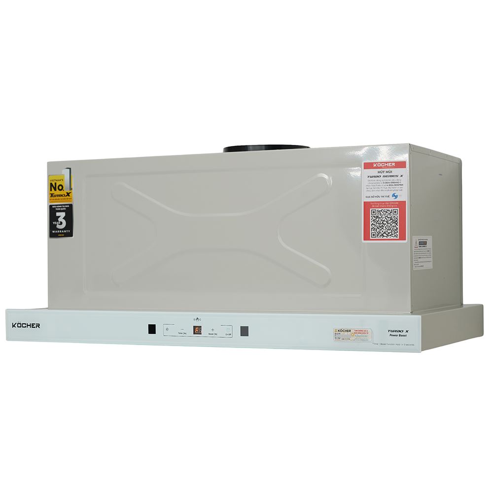 Máy hút mùi âm tủ Kocher TURBO X-350T Màu Trắng
