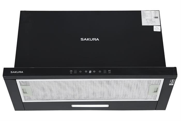 Máy hút mùi âm tủ Sakura R-D25B Màu Đen
