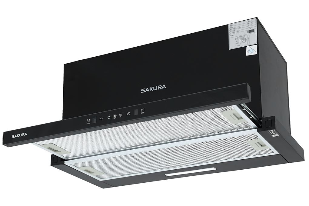 Máy hút mùi âm tủ Sakura R-D25B Màu Đen