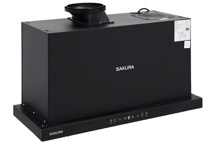 Máy hút mùi âm tủ Sakura R-D25B Màu Đen