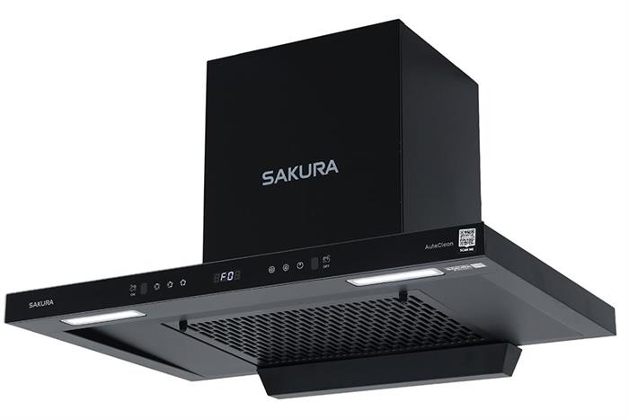 Máy hút mùi âm tủ Sakura R-D65B Màu Đen